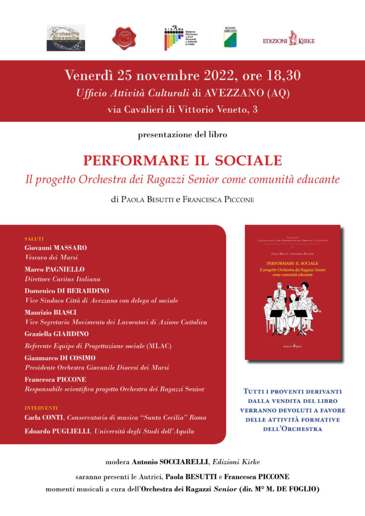 Locandina presentazione Performare il sociale_web